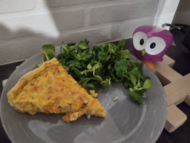 Cliquez pour zoomer ! Tarte courgettes et carottes Thermomix par davetaudrey