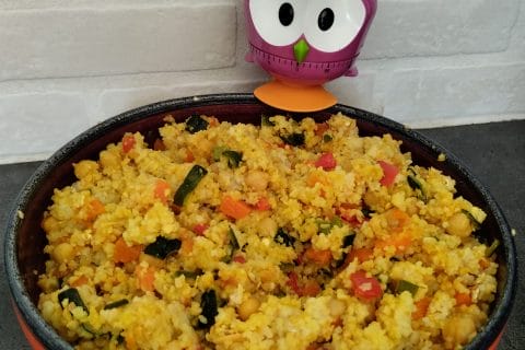 Cliquez pour zoomer ! Bowl méditerranéen aux légumes et céréales Thermomix par davetaudrey