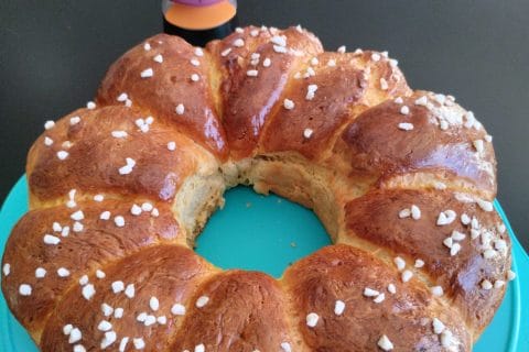 Cliquez pour zoomer ! Brioche mascarpone et fruits confits Thermomix par davetaudrey