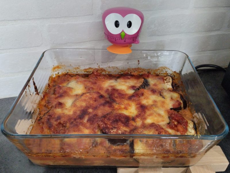 Cliquez pour zoomer ! Aubergines à la parmesane Thermomix par davetaudrey