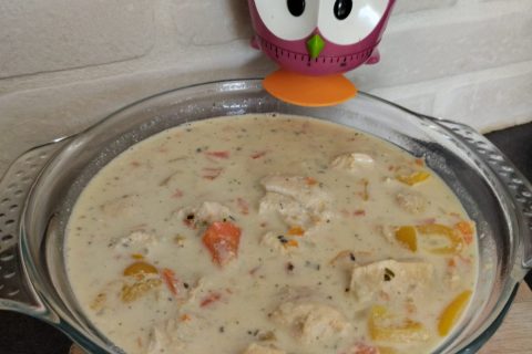 Cliquez pour zoomer ! Poulet au Boursin Thermomix par davetaudrey