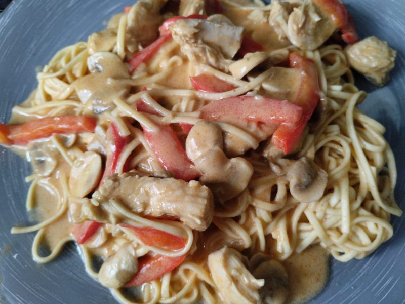 Cliquez pour zoomer ! Ramen thaï au poulet Thermomix par davetaudrey