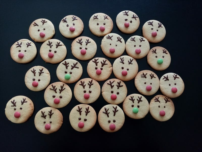 Cliquez pour zoomer ! Sablés rennes de Noël Thermomix par davetaudrey