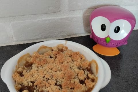 Cliquez pour zoomer ! Crumble aux mirabelles Thermomix par davetaudrey