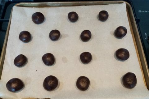 Cliquez pour zoomer ! Petits craquelés choco-menthe Thermomix par davetaudrey