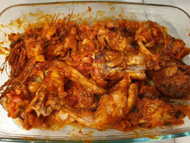 Cliquez pour zoomer ! Lapin sauce chasseur Thermomix par havana06