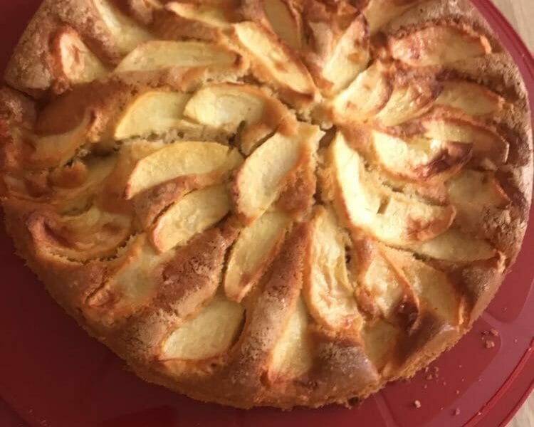 Cliquez pour zoomer ! Gâteau aux pommes et mascarpone Thermomix par cindy_45