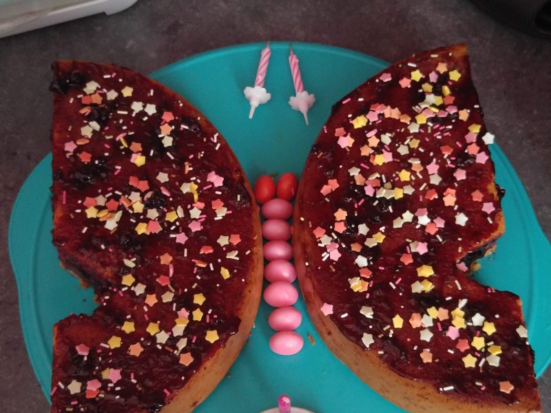 Cliquez pour zoomer ! Gâteau papillon Thermomix par pauline_78