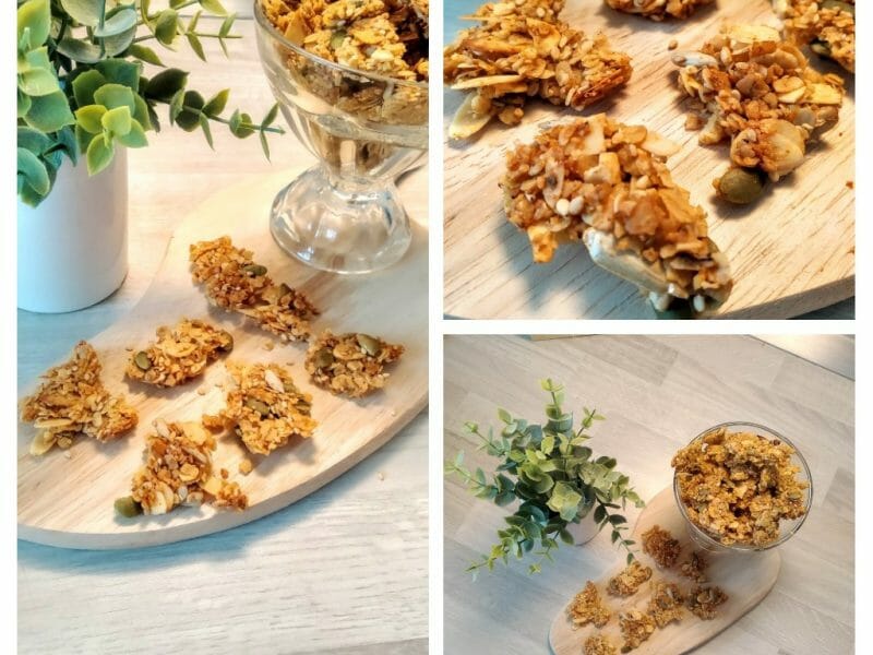 Cliquez pour zoomer ! Granola salé Thermomix par nougat13