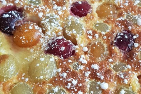 Clafoutis Aux Raisins Frais Au Thermomix Cookomix