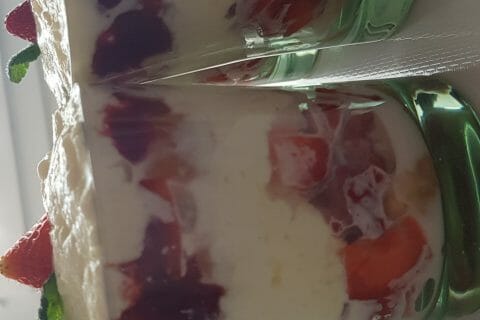 Cliquez pour zoomer ! Délices fraises et chocolat blanc au Thermomix