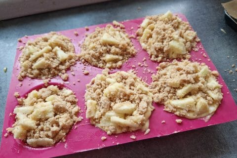 Cliquez pour zoomer ! Muffins aux pommes façon crumble Thermomix par sabribri12