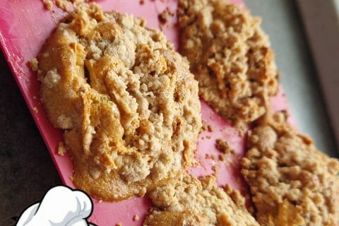 Cliquez pour zoomer ! Muffins aux pommes façon crumble Thermomix par sabribri12