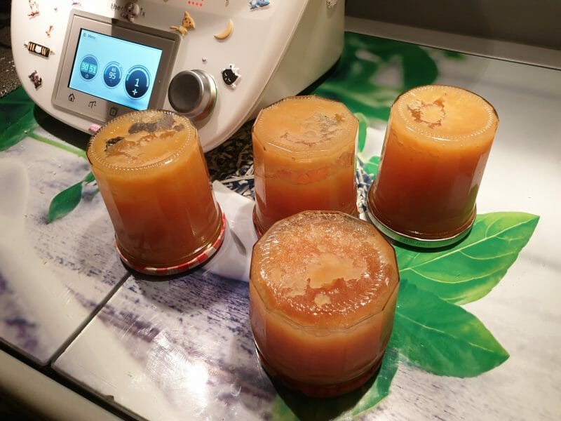 Confiture de coings au Thermomix Cookomix
