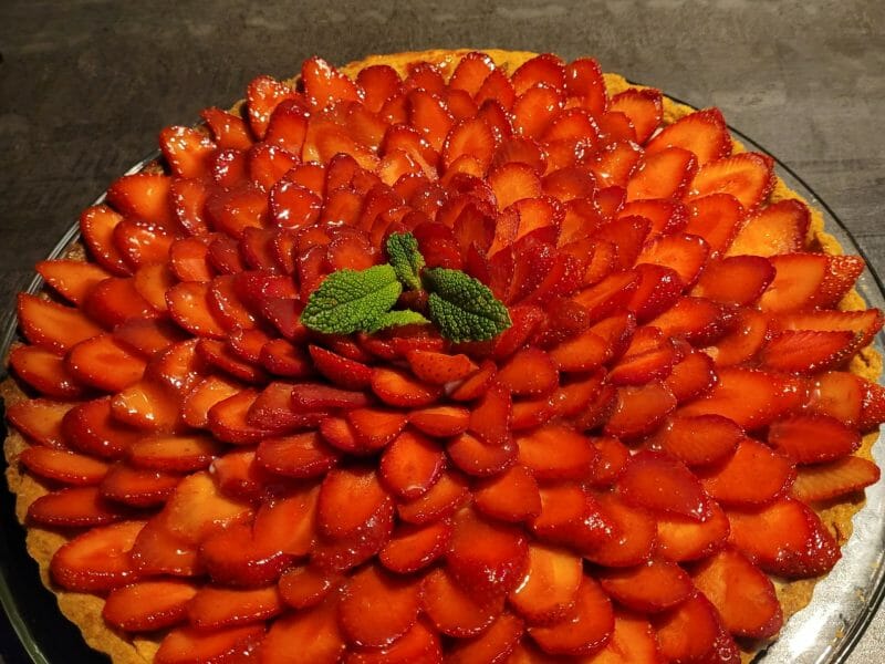 Cliquez pour zoomer ! Tarte aux fraises Thermomix par lola_5