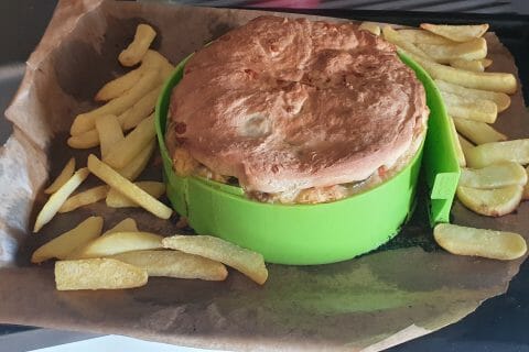 Cliquez pour zoomer ! Cheeseburger XXL au Thermomix