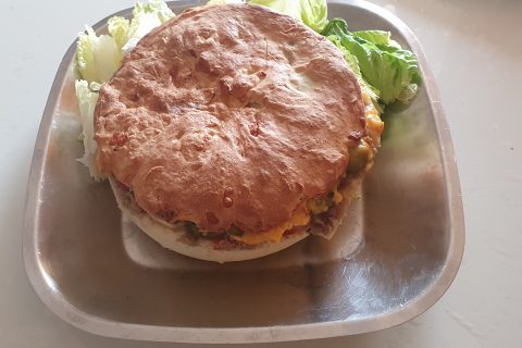 Cliquez pour zoomer ! Cheeseburger XXL au Thermomix
