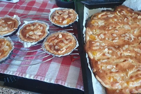 Cliquez pour zoomer ! Tarte amandine aux abricots au Thermomix