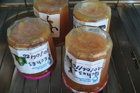 Cliquez pour zoomer ! Confiture de pêches au Thermomix