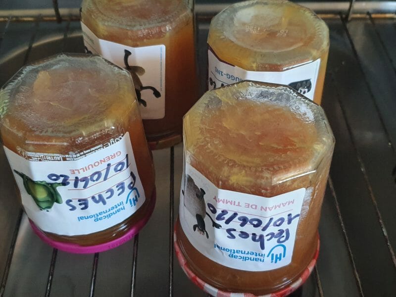 Cliquez pour zoomer ! Confiture de pêches Thermomix par sandi11