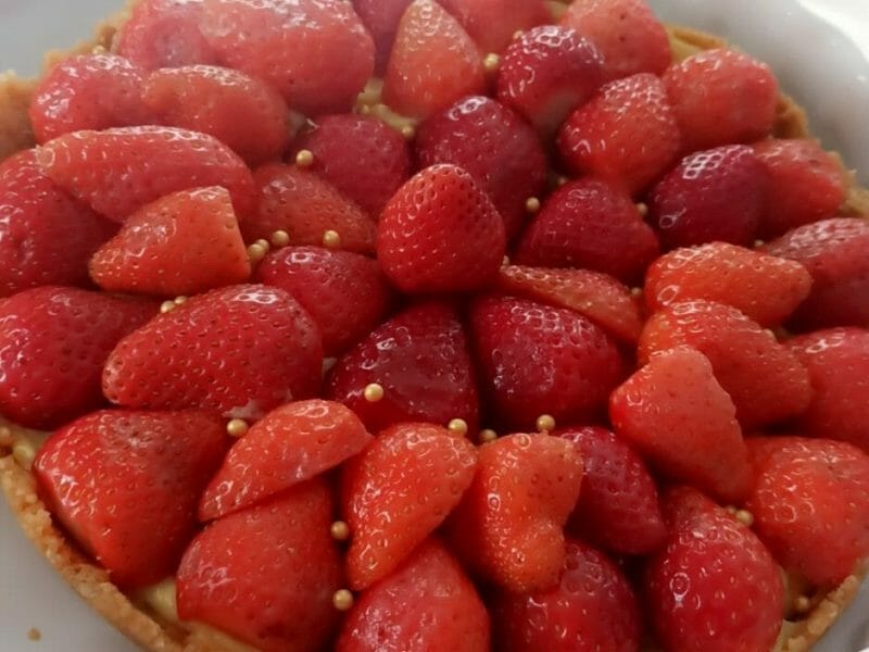 Cliquez pour zoomer ! Tarte aux fraises Thermomix par lululagrenouille