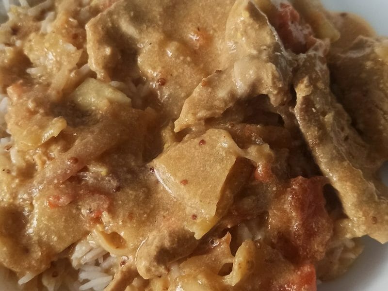 Cliquez pour zoomer ! Sauté de porc au curry Thermomix par lululagrenouille