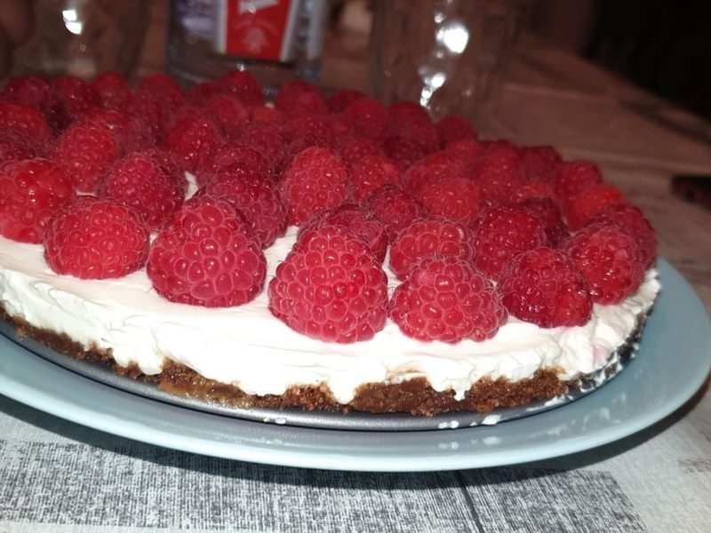 Cliquez pour zoomer ! Tarte aux fraises sans cuisson Thermomix par biiibiii