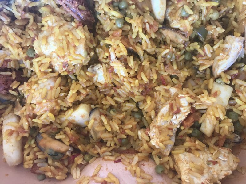 Cliquez pour zoomer ! Paella Thermomix par Pechounette11