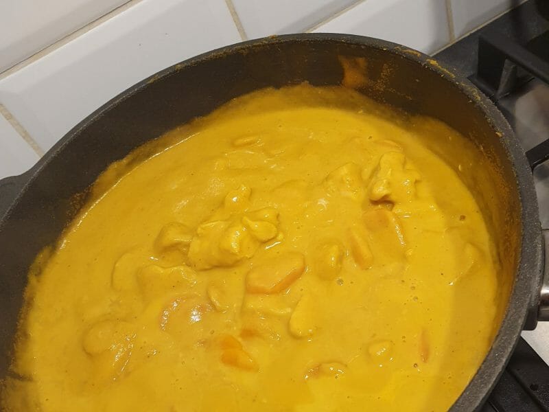 Cliquez pour zoomer ! Poulet coco aux 3 épices Thermomix par carole_2807