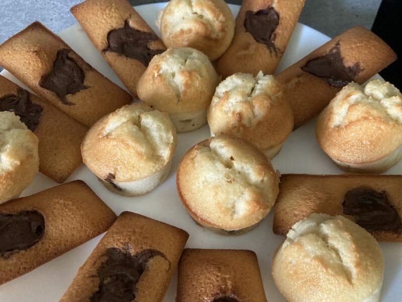 Cliquez pour zoomer ! Financiers au Nutella Thermomix par lesnams