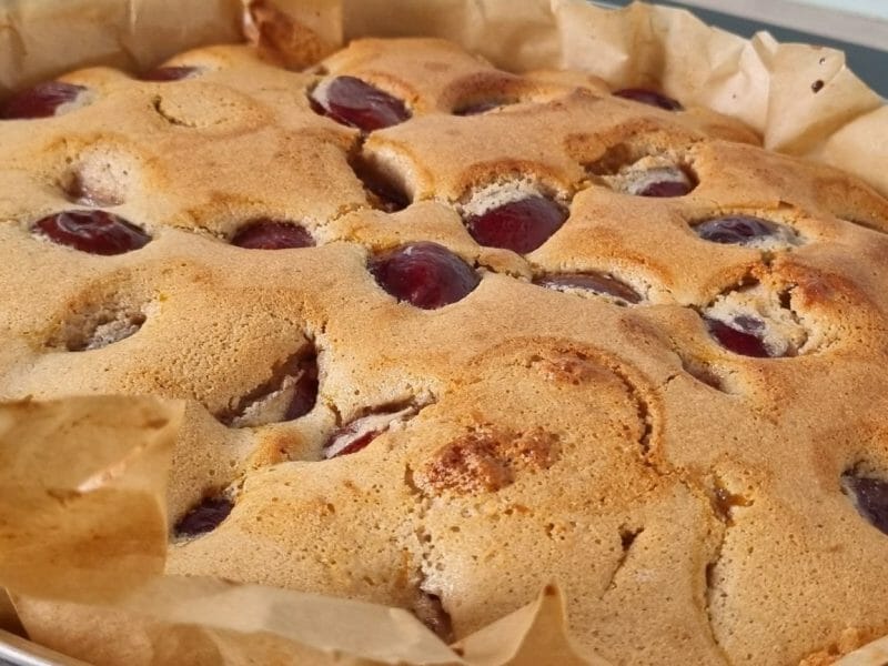 Cliquez pour zoomer ! Gâteau Lorrain aux mirabelles Thermomix par ninou81