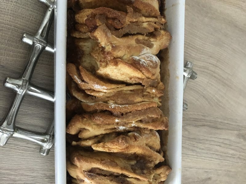 Cliquez pour zoomer ! Brioche à effeuiller à la cannelle Thermomix par foulie54