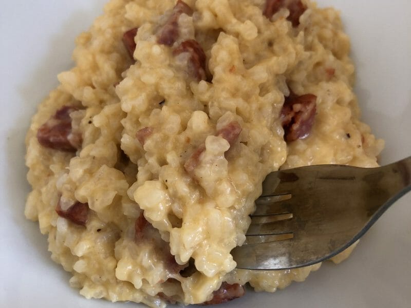 Cliquez pour zoomer ! Risotto au chorizo Thermomix par majennys