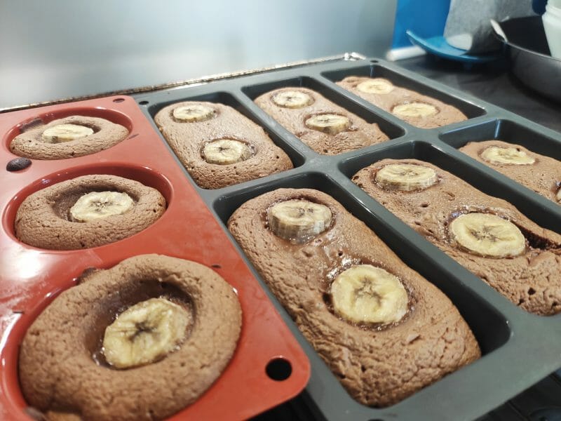 Cliquez pour zoomer ! Brownie fondant choco-banane Thermomix par kun