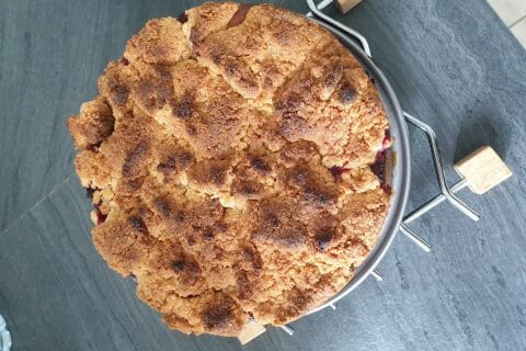 Cliquez pour zoomer ! Crumb cake framboises Thermomix par neferatha