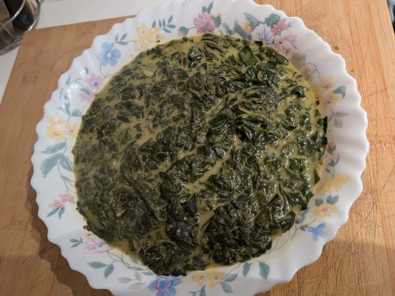 Cliquez pour zoomer ! Épinards au curry et à la crème de coco Thermomix par duchessea