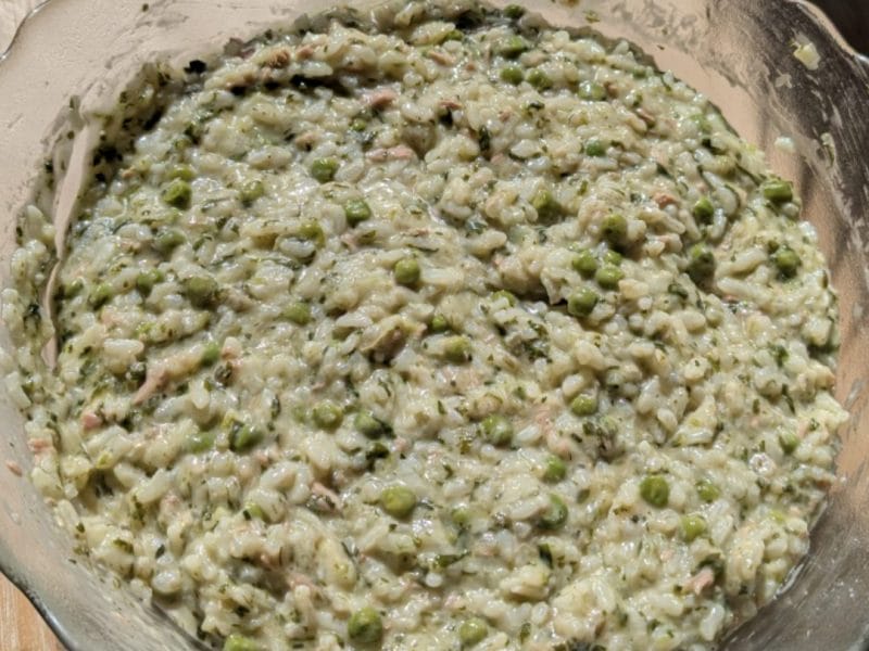 Cliquez pour zoomer ! Risotto aux épinards et petits pois Thermomix par duchessea