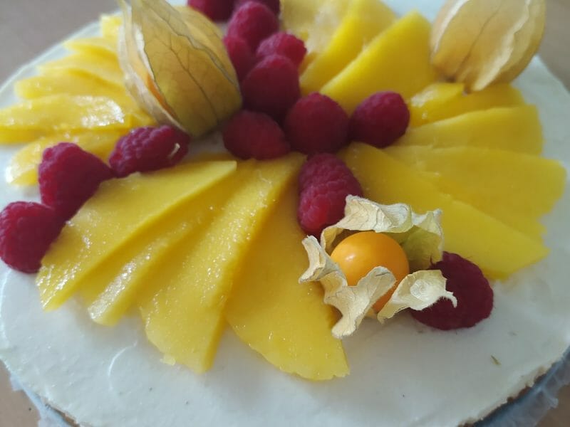 Cliquez pour zoomer ! Tarte aux fraises sans cuisson Thermomix par lna444