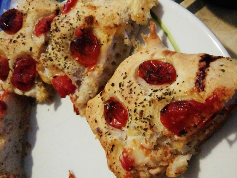 Cliquez pour zoomer ! Focaccia des Pouilles Thermomix par aurelie_104