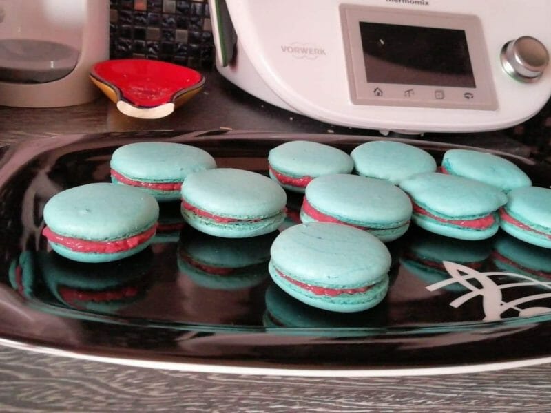 Cliquez pour zoomer ! Ganache framboises pour macarons Thermomix par aurelie_104