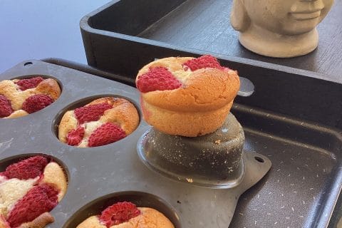 Cliquez pour zoomer ! Visitandines aux framboises Thermomix par bara07