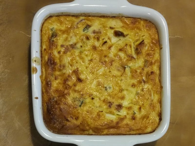 Cliquez pour zoomer ! Clafoutis de poireaux et lardons Thermomix par isavi09