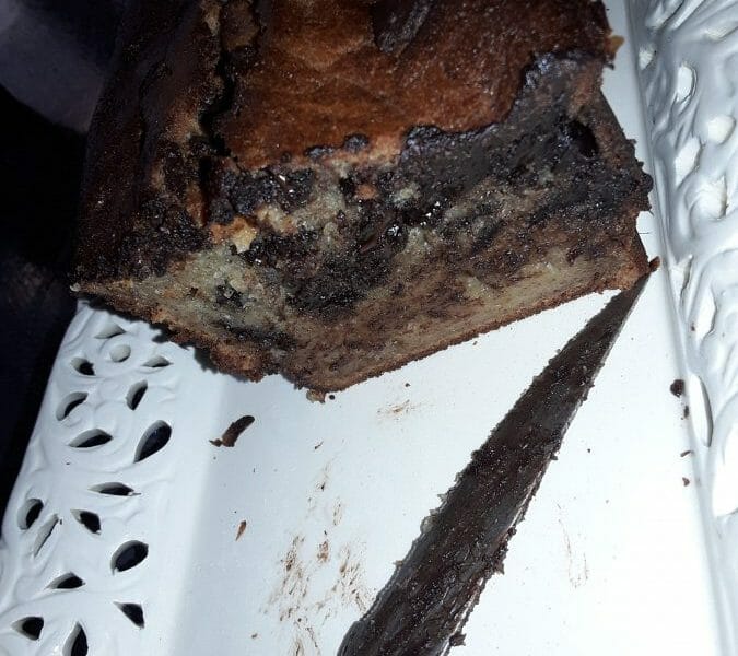 Cliquez pour zoomer ! Cake banane et pépites de chocolat Thermomix par PATROCHAT