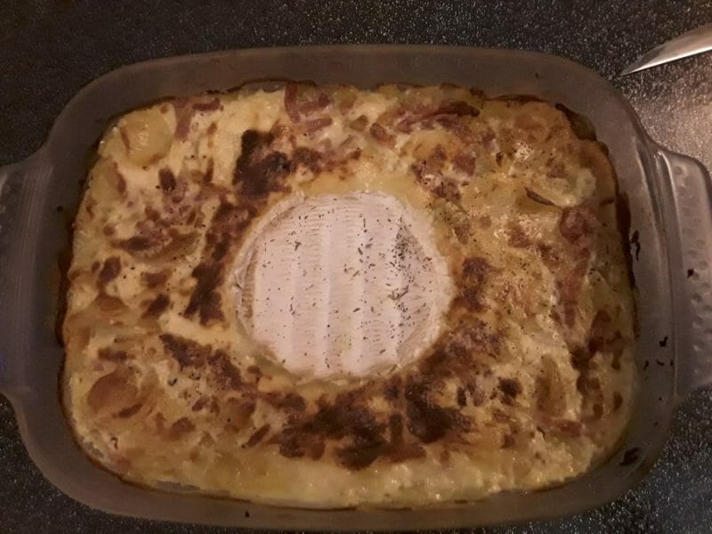 Cliquez pour zoomer ! Gratin de pommes de terre à la normande Thermomix par PATROCHAT
