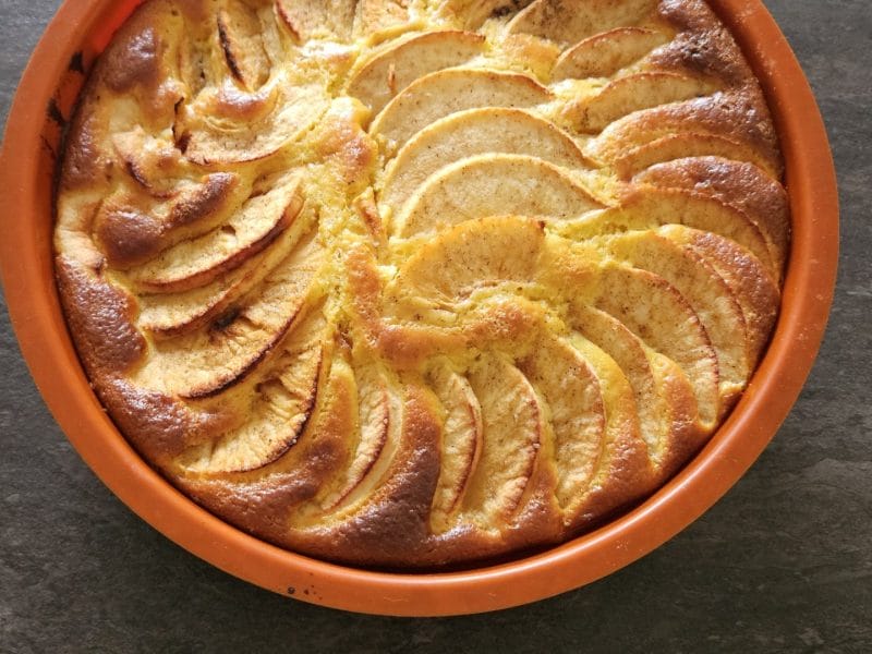 Cliquez pour zoomer ! Gâteau aux pommes et mascarpone Thermomix par 66arum
