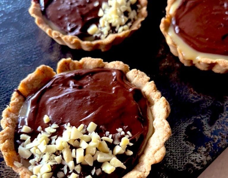 Cliquez pour zoomer ! Tartelettes chocolat et caramel beurre salé Thermomix par caro_15