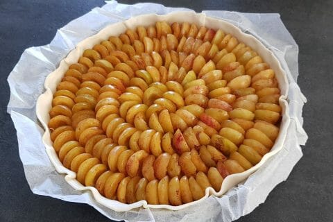 Cliquez pour zoomer ! Tarte aux mirabelles Thermomix par alm55