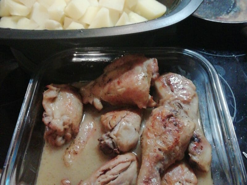 Cliquez pour zoomer ! Pollo al ajillo Thermomix par caro_Line