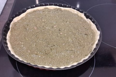 Cliquez pour zoomer ! Quiche épinards et lardons Thermomix par tittou