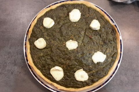 Cliquez pour zoomer ! Quiche épinards et lardons Thermomix par tittou